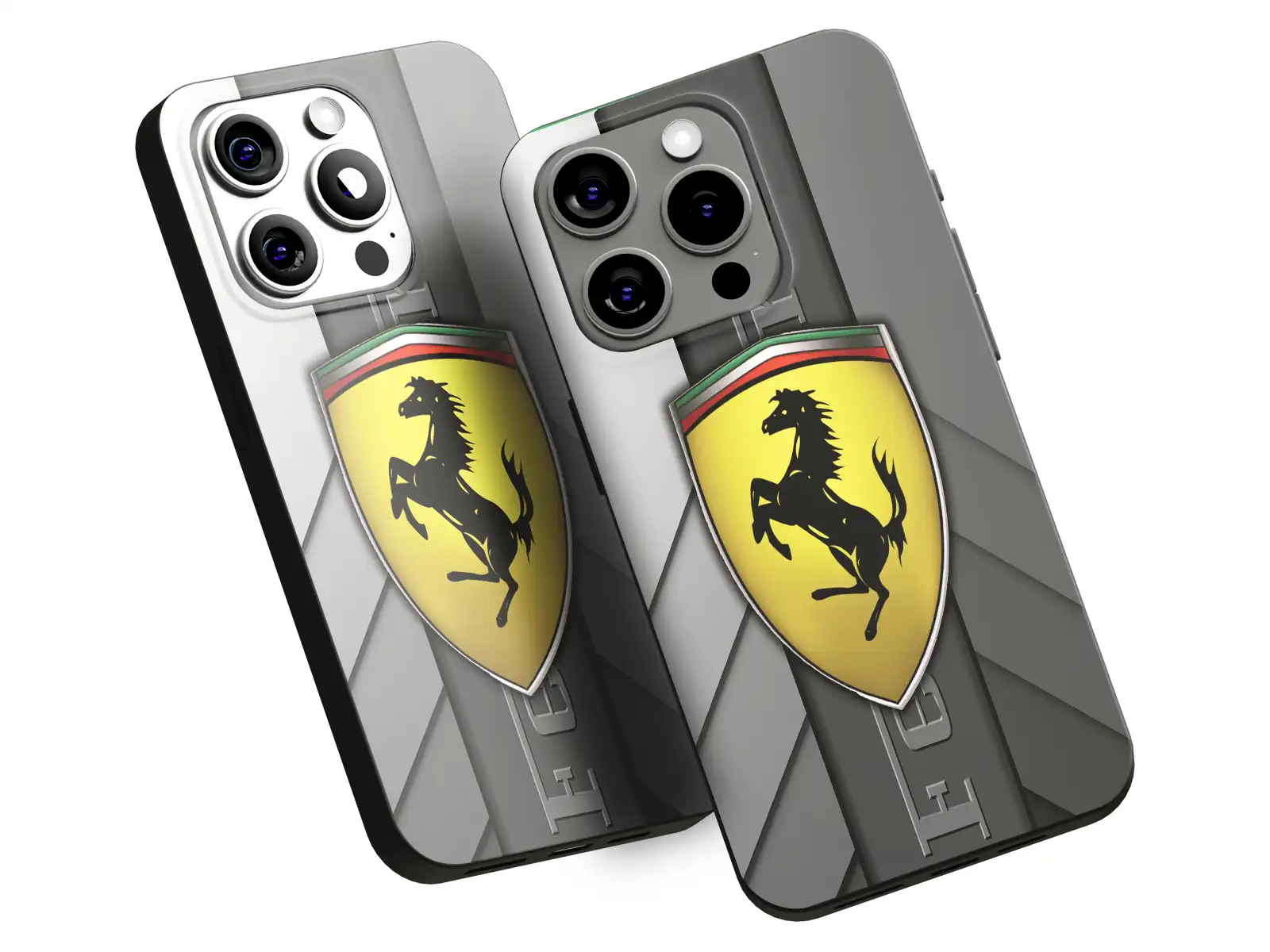Ferrari Cover Silicone Telefono Tocco Premium